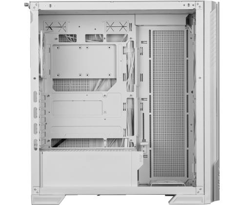 Case MSI ATX/micro ATX/Mini-ITX/EATX White Midi Tower PC VELOX300RAIRFLOWPZWH