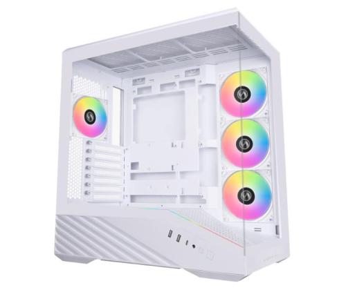 Case LIAN LI ATX/micro ATX/Mini-ITX/EATX White Midi Tower PC G99.V100RW.01
