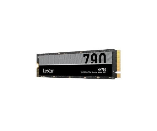 SSD LEXAR NM790 512GB M.2 PCIe Gen4 NVMe Write speed 4400 MBytes/sec Read speed 7200 MBytes/sec 2…
