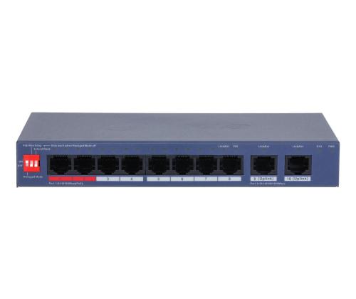 Switch DAHUA DH-CS4010-8ET2GT-110 Switch layer L2 8xRJ-45 ports RJ-45 Ports Type Fast Ethernet (10…