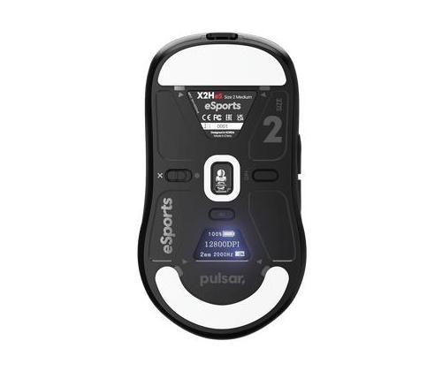 MOUSE USB OPTICAL WRL X2H/MEDIUM BLACK PX2HES21 PULSAR