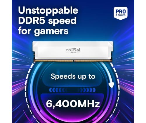 MEMORY DIMM PRO 16GB DDR5-6400/CP16G64C38U5W CRUCIAL