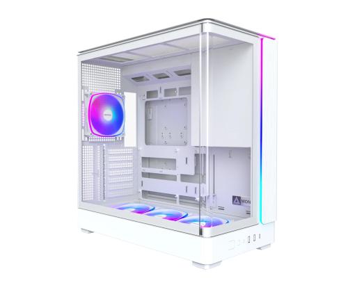 Case MONTECH micro ATX/Mini-ITX White Midi Tower PC KING 45 PRO KING45PRO(W)