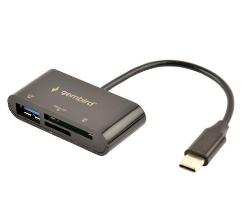 MEMORY READER USB-C SD/COMBO UHB-CR3-02 GEMBIRD