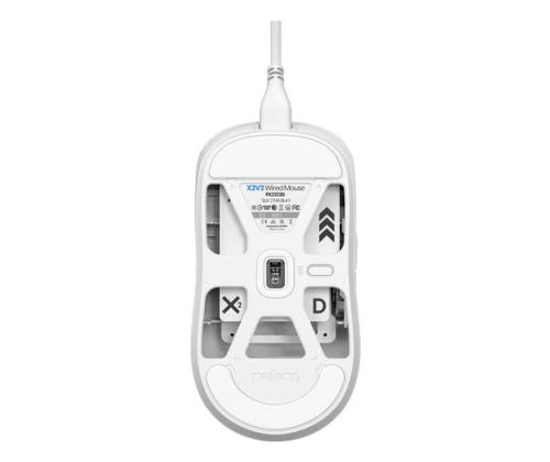 MOUSE USB OPTICAL X2/MEDIUM WHITE PX2222D PULSAR