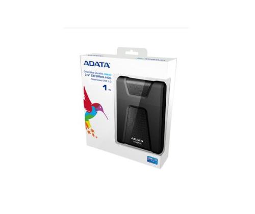 External HDD ADATA 1TB USB 3.1 Colour Black AHD650-1TU31-CBK