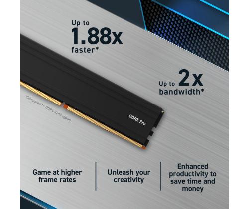 MEMORY DIMM PRO 48GB DDR5-5600/CP48G56C46U5T CRUCIAL