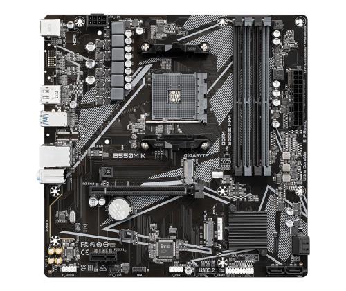 Mainboard GIGABYTE AMD B550 SAM4 Micro-ATX Memory DDR4 Memory slots 4 1xPCI-Express 3.0 1x 1xPCI…