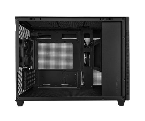 Case ASUS Prime AP201 Tempered Glass Micro Not included MicroATX MiniITX Colour Black PRIMEAP201TG