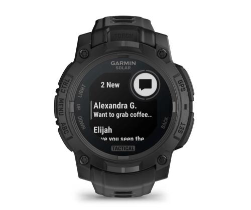 SMARTWATCH INSTINCT 3 SOLAR/BLACK 010-02934-50 GARMIN