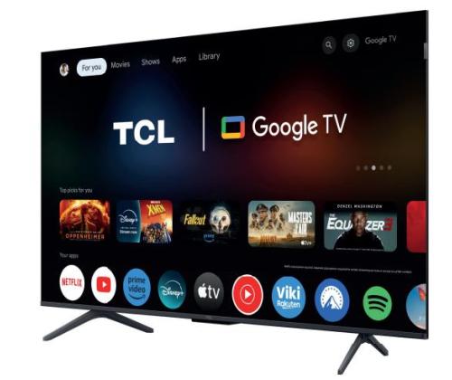 TV SET LCD 50" QLED 4K/50C61K TCL