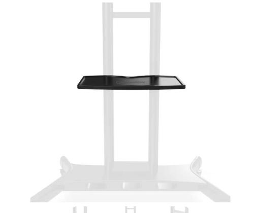 TV SET ACC SHELF MOBILE STAND/BLACK APT1881-B ONKRON