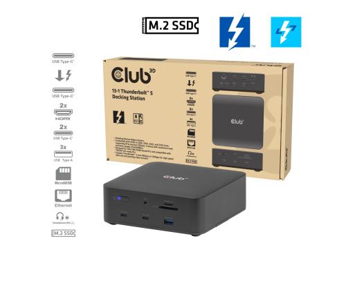 NB ACC DOCKING STATION 13-IN-1/THUNDERBOLT CSV-2562 CLUB3D