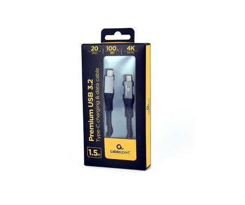 CABLE USB-C TO USB-C 1.5M/CCBP-USB3-CMCM100-1.5M GEMBIRD