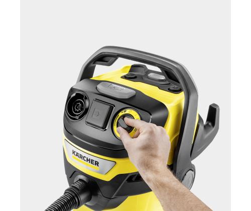 Vacuum Cleaner KARCHER Input power 1200 W Dust capacity 25 L Drum vacuum Cleaning type Dry&wet Dust…