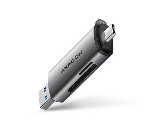 MEMORY READER USB-C+USB3.2 2SL/SD/MICROSD CRE-SAC AXAGON