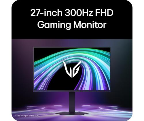 LCD Monitor LG 27 " 1920 x 1080 pixels Full HD Native aspect ratio 16:9 LCD Flat 27G550B-B