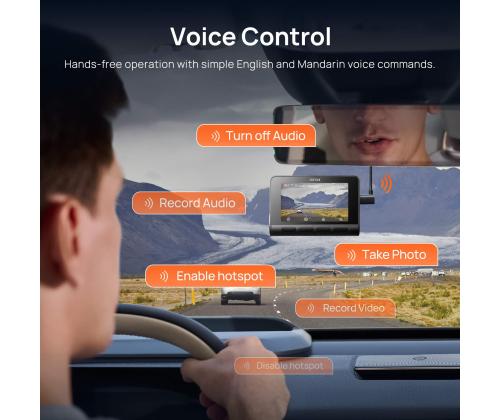 DASHCAM 4K SET/A810S-2 70MAI