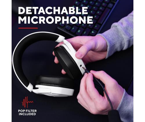 HEADSET GXT492W CARUS/WHITE 25448 TRUST