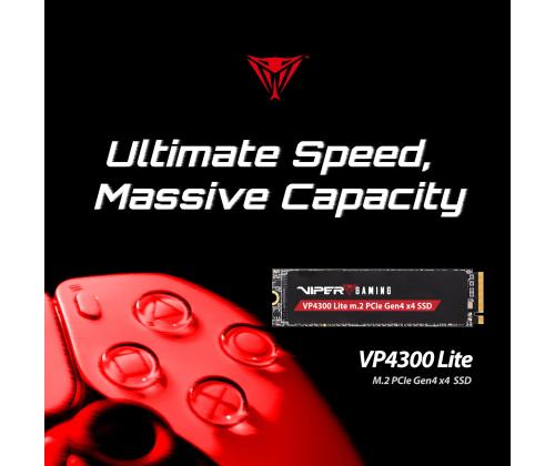 SSD PCIE G4 M.2 NVME 2TB/P4300 VP4300L2TBM28H PATRIOT