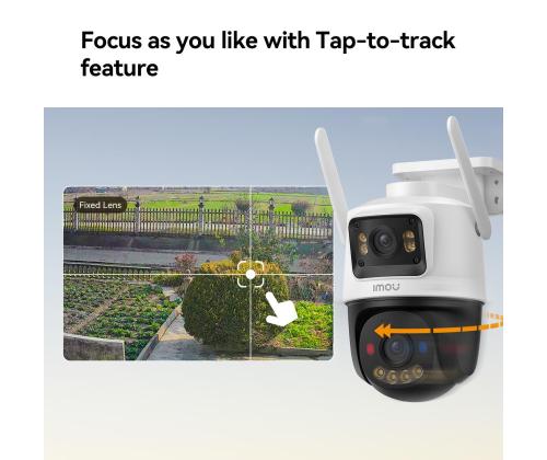 WRL CAMERA 3MP CRUISER DUAL 2C/4G IPC-S7XCP-6M1TED IMOU