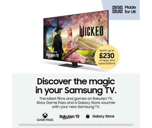 TV Set SAMSUNG 55" OLED/4K/Smart 3840x2160 Wireless LAN Bluetooth Tizen Black QE55S85FAUXXH