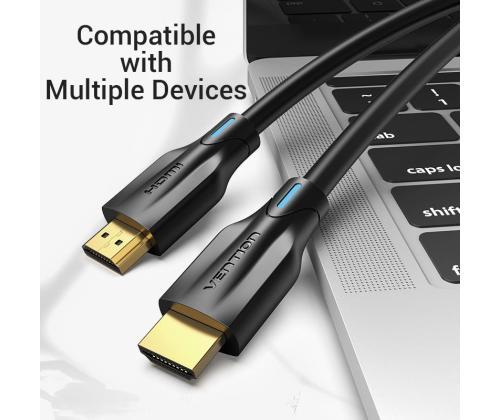 CABLE HDMI 8K/1M BLACK AANBF VENTION
