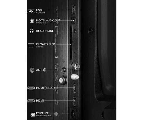 TV Set HISENSE 32 " Full HD 1920 x 1080 pixels Flat 16:9 QLED 32A5Q