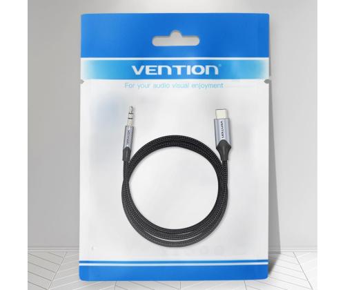 CABLE AUDIO 3.5MM TO USB-C/1M BGKHF VENTION