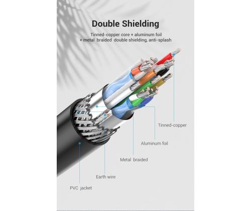 CABLE DP TO VGA 2M/BLACK HBLBH VENTION