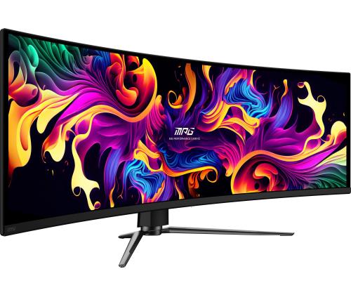 Monitor MSI 49 " 5120 x 1440 pixels Dual QHD Native aspect ratio 32:9 QD-OLED Curved MPG491CQPXQD…
