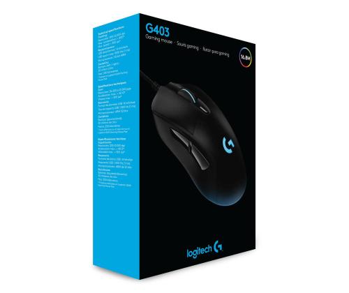 MOUSE USB OPTICAL G403/910-005633 LOGITECH