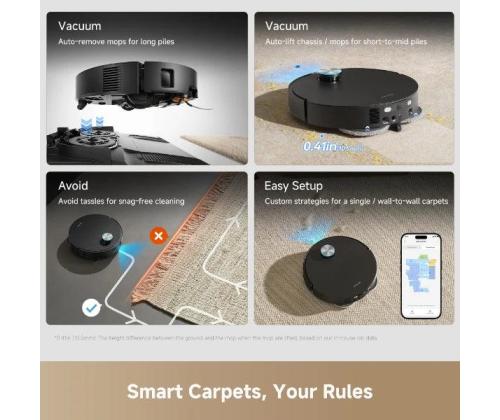 VACUUM CLEANER ROBOT X60 ULTRA/BLACK RLX86DE-BLACK DREAME