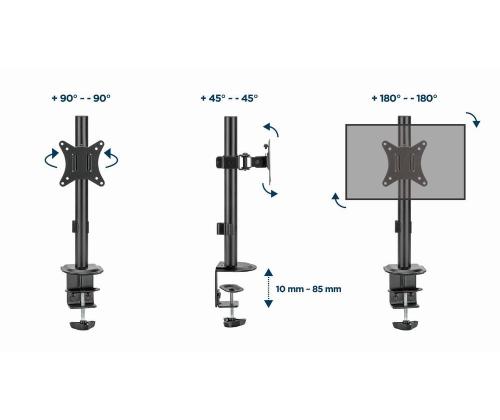 DISPLAY ACC MOUNTING ARM/17-32" MA-D1-02 GEMBIRD
