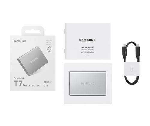 External SSD SAMSUNG Read speed 1050 MB/s Write speed 1000 MB/s 2000 GB MU-PD2T0G/WW