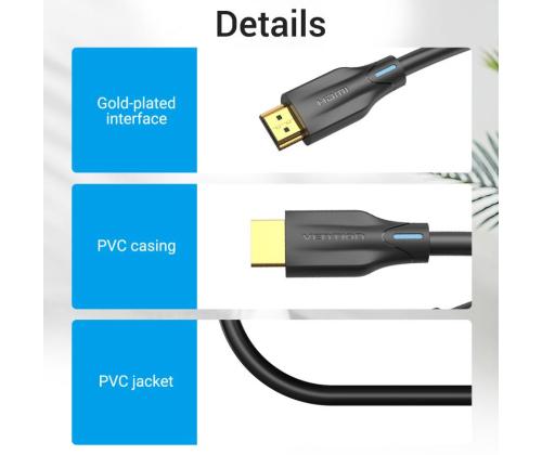 CABLE HDMI 8K/1M BLACK AANBF VENTION
