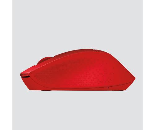 MOUSE USB OPTICAL WRL M330/SILENT RED 910-004911 LOGITECH