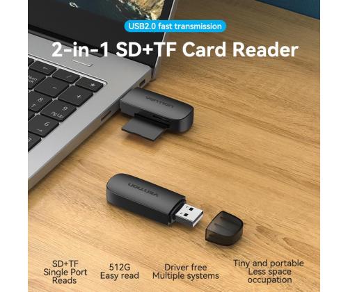 MEMORY READER USB2.0/CLEB0 VENTION
