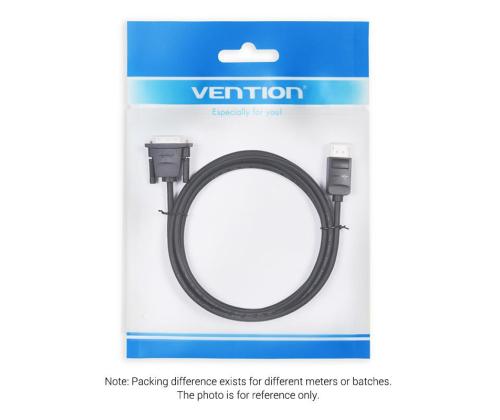 CABLE DP TO DVI 1M/BLACK HAFBF VENTION