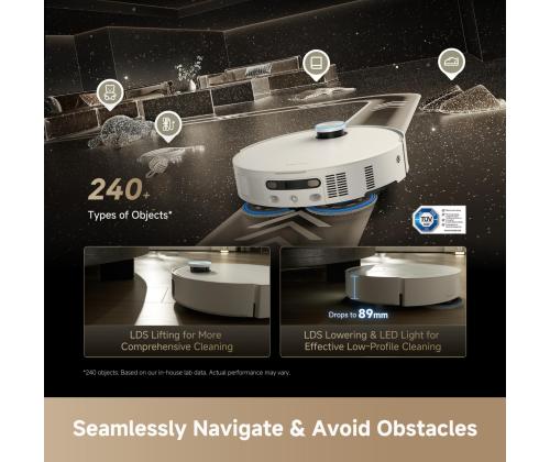 VACUUM CLEANER ROBOT ULTRA/MATRIX 10 RLX95CE-WHITE DREAME