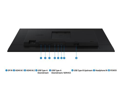 LCD Monitor SAMSUNG 27 " 1920 x 1080 pixels Full HD Native aspect ratio 16:9 LCD Flat LS27D402GSUXXE