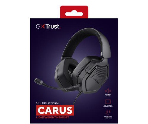 HEADSET GXT492 CARUS/BLK 25447 TRUST