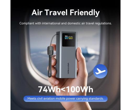 POWER BANK USB 20000MAH 100W/FKCH0 VENTION