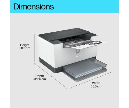 Laser Printer HP Duplex printing Yes 1xNumber of cartridges Paper size A4 8J9K9F#B19
