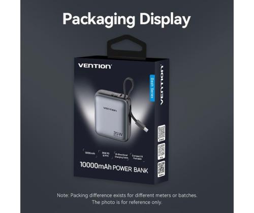 POWER BANK USB 10000MAH 35W/MINI BEIGE FHEN0 VENTION