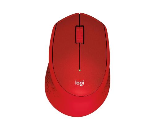 MOUSE USB OPTICAL WRL M330/SILENT RED 910-004911 LOGITECH