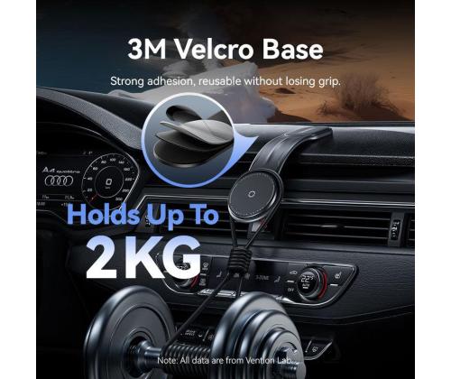 MOBILE CHARGER CAR MAGNETIC/WRL BLACK KSJB0 VENTION