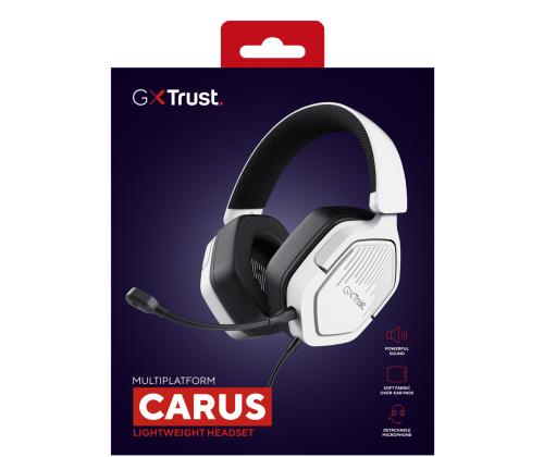 HEADSET GXT492W CARUS/WHITE 25448 TRUST