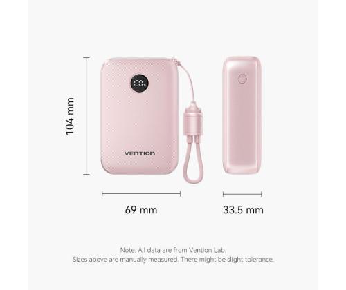 POWER BANK USB 20000MAH 22.5W/BLUE FKBL0-C VENTION