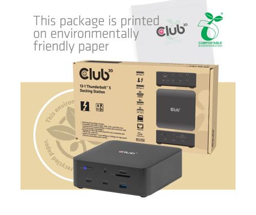 NB ACC DOCKING STATION 13-IN-1/THUNDERBOLT CSV-2562 CLUB3D